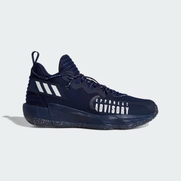 Adidas Dame 7 EXTPLY \'Opponent Advisory - Team Navy\' H68988 Basketball Sneakers main image 2